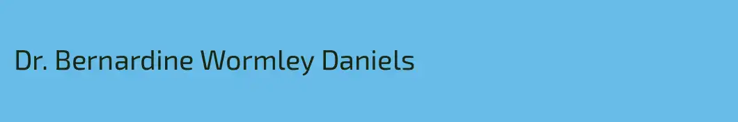 Dr. Bernardine Wormley Daniels